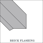 Aluminum Brick Flashing