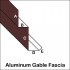 Aluminum Gable Fascia With Return