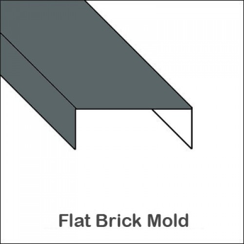 Aluminum Flat Brick Mold