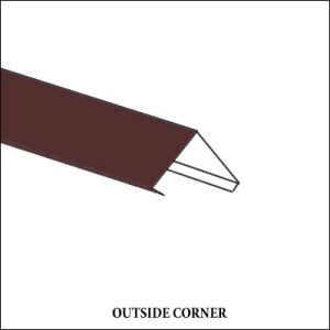 Aluminum Outside Corner with Tabs