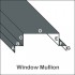 Aluminum Window Mullion