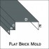 Flat Brick Mold with Full Blind Stop