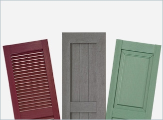 Custom Vinyl Shutters