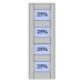 CP6 25% - 25% - 25% - 25% Split 