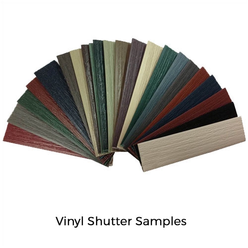 Vinyl Shutter Color Samples