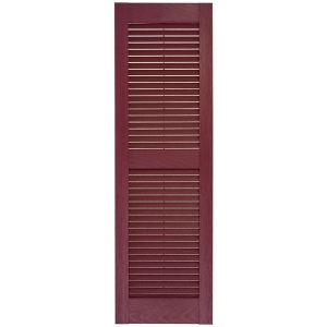 Custom Vinyl Louvered Shutter