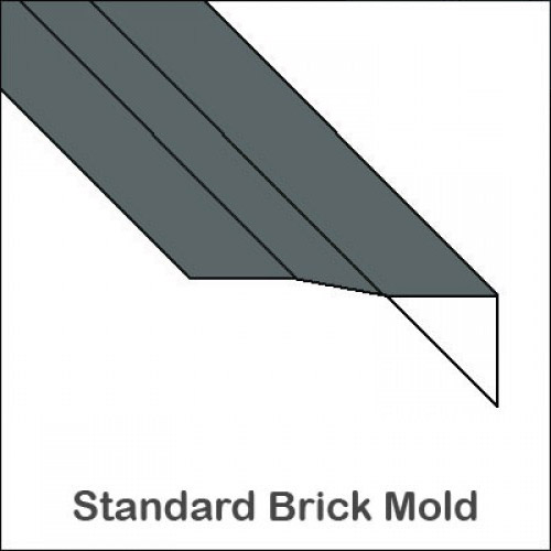 Aluminum Brick Mold Without Return
